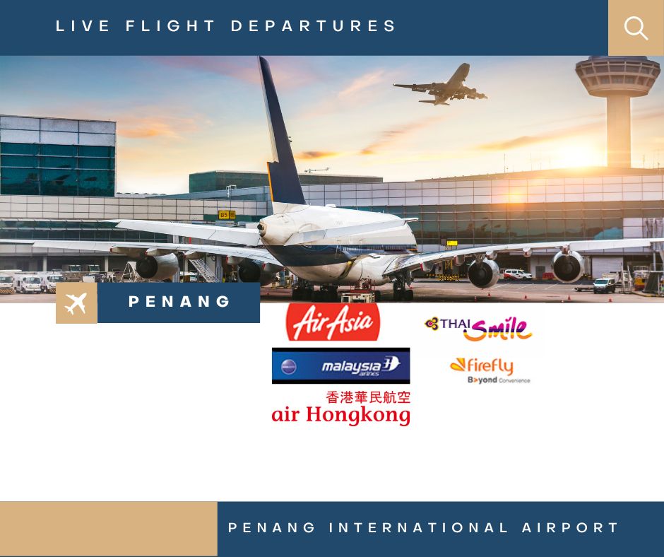 Penang airport flight departures 