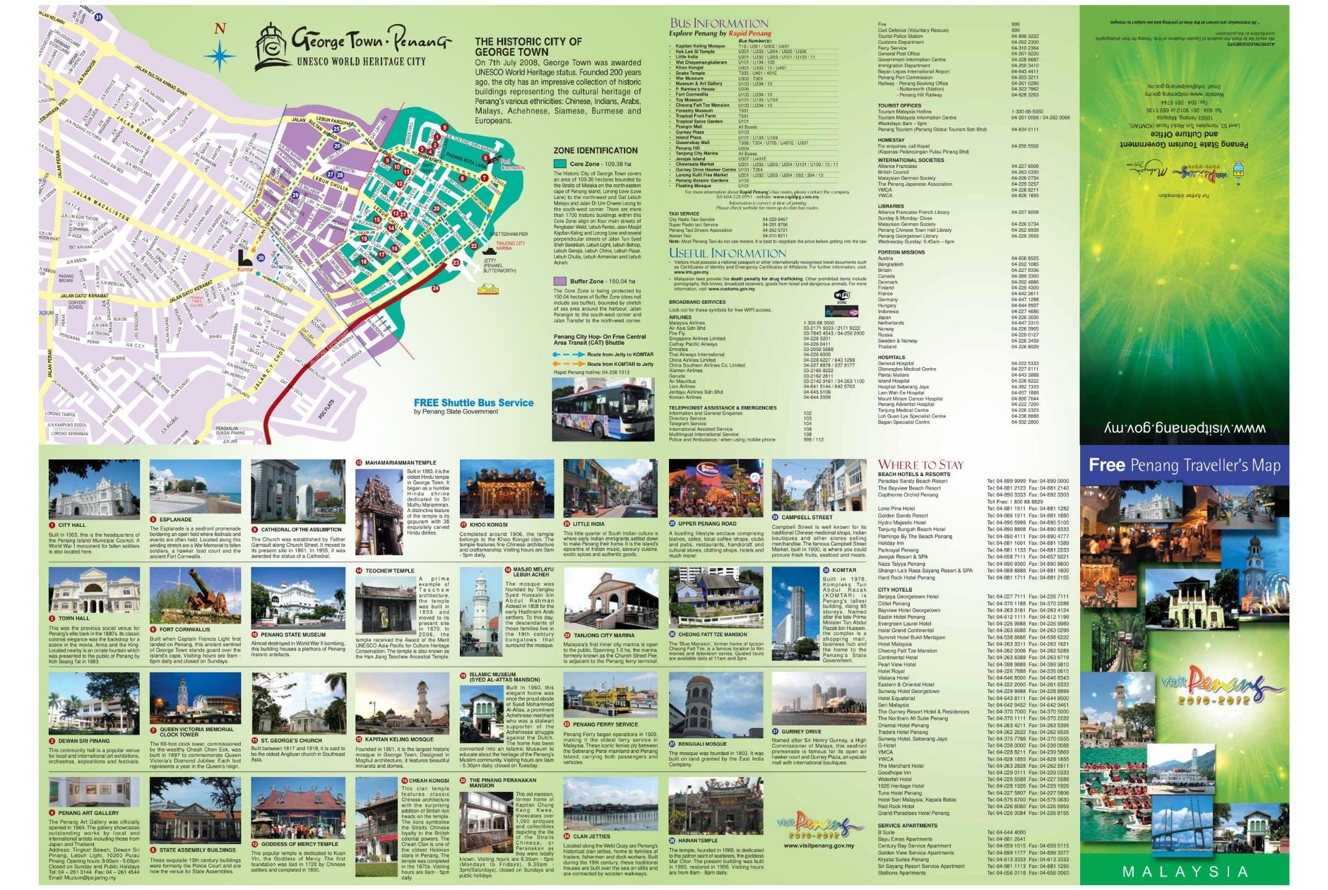 George Town Map